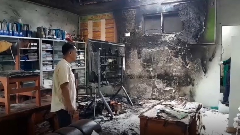 Gedung SD di Parung Panjang Terbakar, Ujian Siswa Terpaksa Ditunda