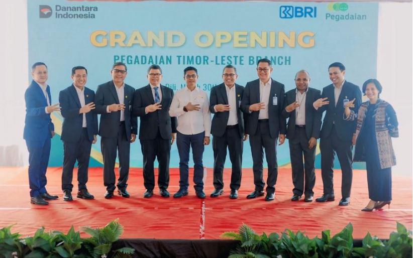 Pegadaian Resmikan Kantor Cabang Luar Negeri Pertama di Timor Leste, Langkah Ekspansi BRI Group