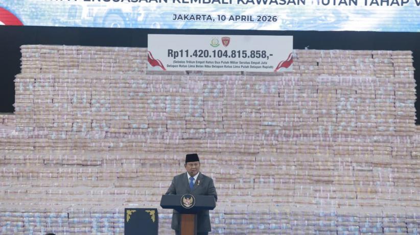 Penampakan Uang Rp11,4 T Hasil Pengungkapan Kasus Korupsi hingga Denda  - Bagian 1