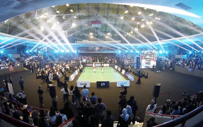 Momen Valencia Tanoesoedibjo Resmikan Sportstive+ Edition Badminton - Bagian 4