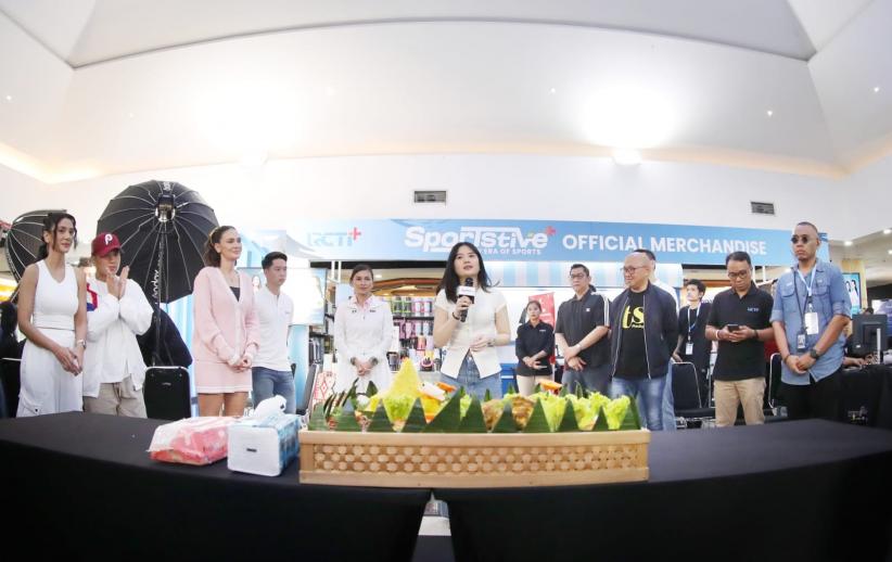 Momen Valencia Tanoesoedibjo Resmikan Sportstive+ Edition Badminton - Bagian 3