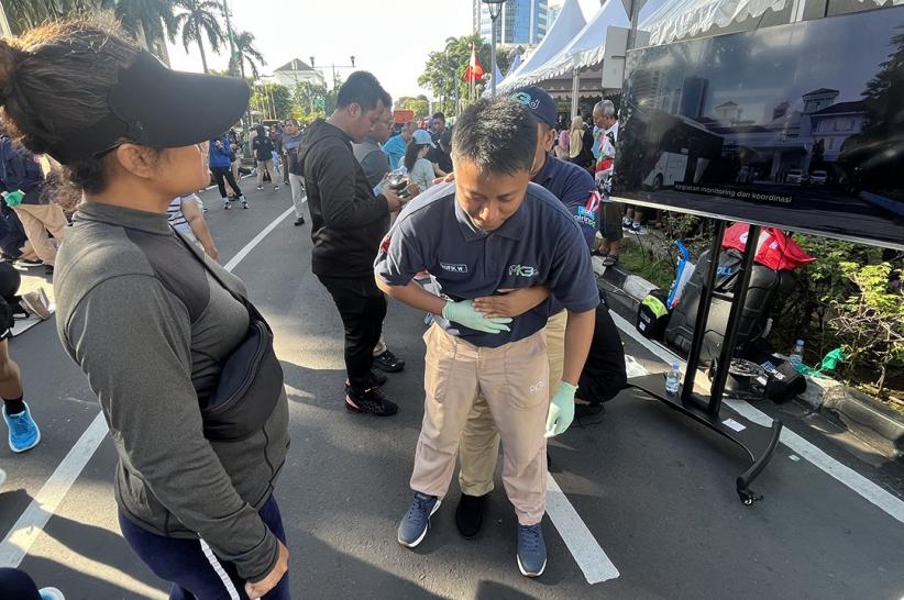 Antusiasme Warga Ikuti Latihan Pertolongan Pertama saat Kondisi Darurat - Bagian 5