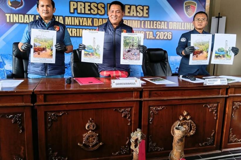 Polisi Bongkar Jaringan Illegal Drilling di Jateng, 3 Tersangka Ditangkap