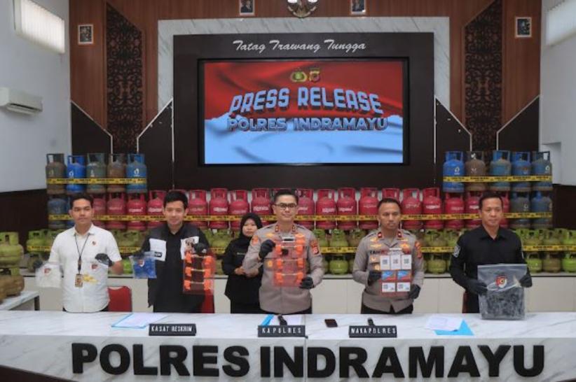 Kasus Gas Elpiji Oplosan dan Penimbunan BBM Subsidi di Indramayu, 2 Tersangka Ditangkap