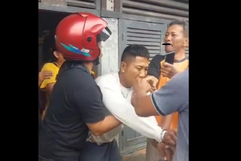 Preman Viral Ancam Bakar Warung di Deliserdang Ditangkap, Begini Tampangnya