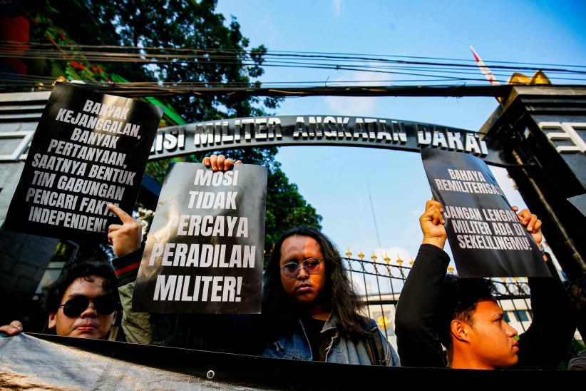 Aksi Damai untuk Andrie Yunus, Tuntut Keadilan pada Kasus Penyiraman Air Keras - Bagian 1