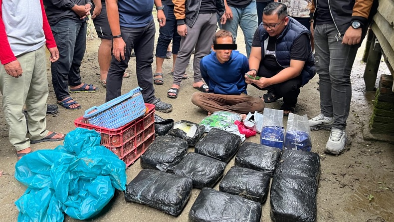 Terungkap! Narkoba Skala Besar di Tanjung Balai, Disamarkan dalam Keranjang Ikan
