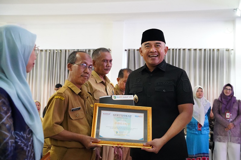 Hadiri Pembekalan Purnatugas ASN Kotabaru, Bupati: Terima Kasih Dedikasinya 