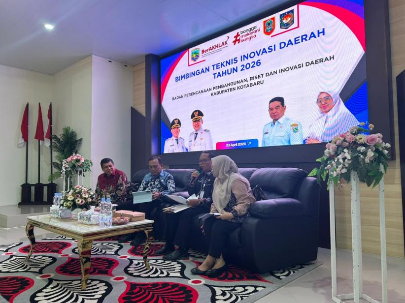 Dukung Inovasi Daerah, Pemkab Kotabaru Luncurkan Aplikasi INOTEKDA 