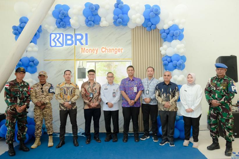 BRI Resmikan Money Changer di PLBN Motaain, Jaga Kedaulatan Rupiah di Wilayah Perbatasan