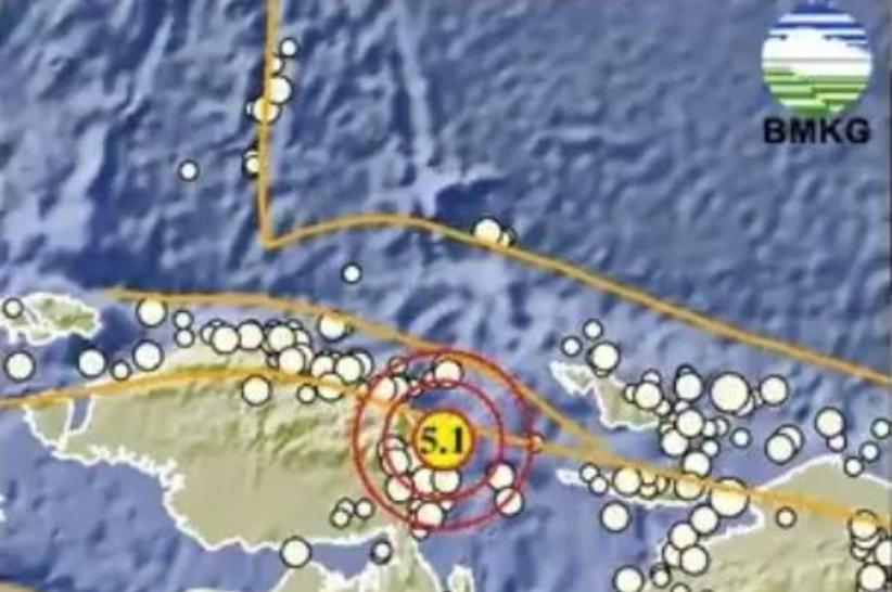 Gempa Hari Ini M5,1 Guncang Ransiki Manokwari Selatan, Tak Berpotensi Tsunami