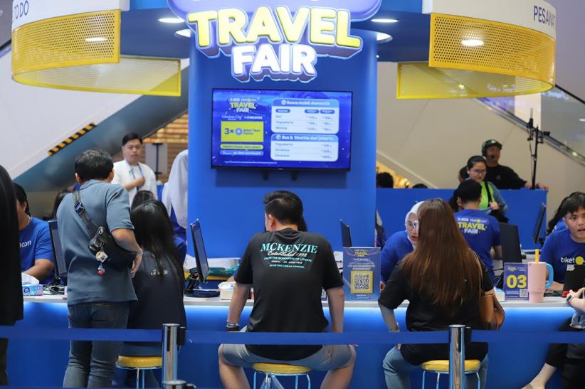 Antusiasme Pengunjung Berburu Tiket Liburan saat Travel Fair - Bagian 2