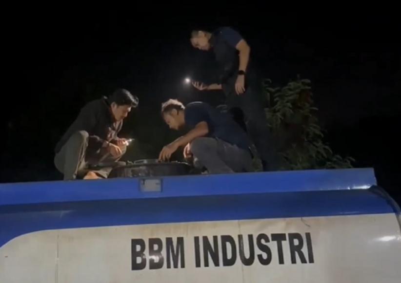 Polairud Polda Babel Bongkar Mafia Solar Subsidi di Belitung, Libatkan Operator SPBU