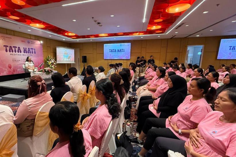Ribuan Ibu Hamil Ikuti Meditasi Kesehatan Mental, Resmi Tercatat MURI - Bagian 1