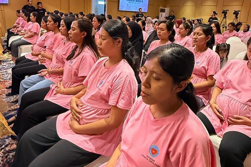 Ribuan Ibu Hamil Ikuti Meditasi Kesehatan Mental, Resmi Tercatat MURI - Bagian 2