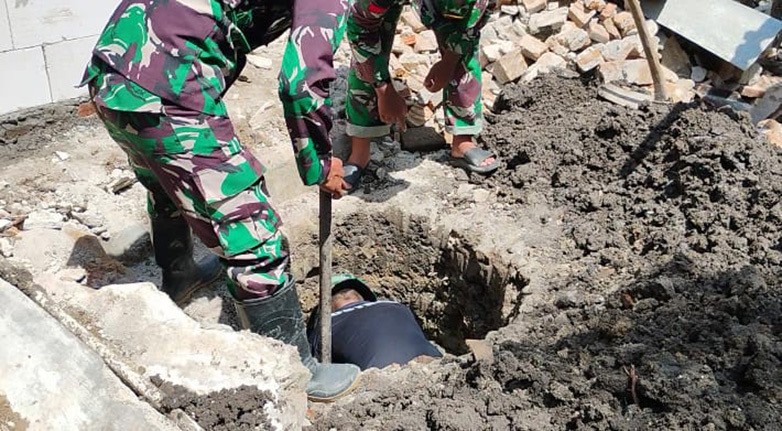     Haru Warga Sragen, Kini Punya Jamban Sendiri Berkat Program TMMD Ke-128 - Bagian 3