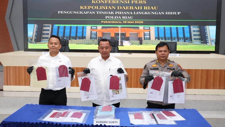 Perusahaan Besar Kelapa Sawit Ditetapkan Tersangka Kasus Perusakan Lingkungan di Pelalawan
