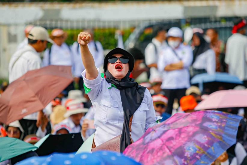 Ribuan Guru Madrasah Tuntut Diangkat Jadi ASN - Bagian 1
