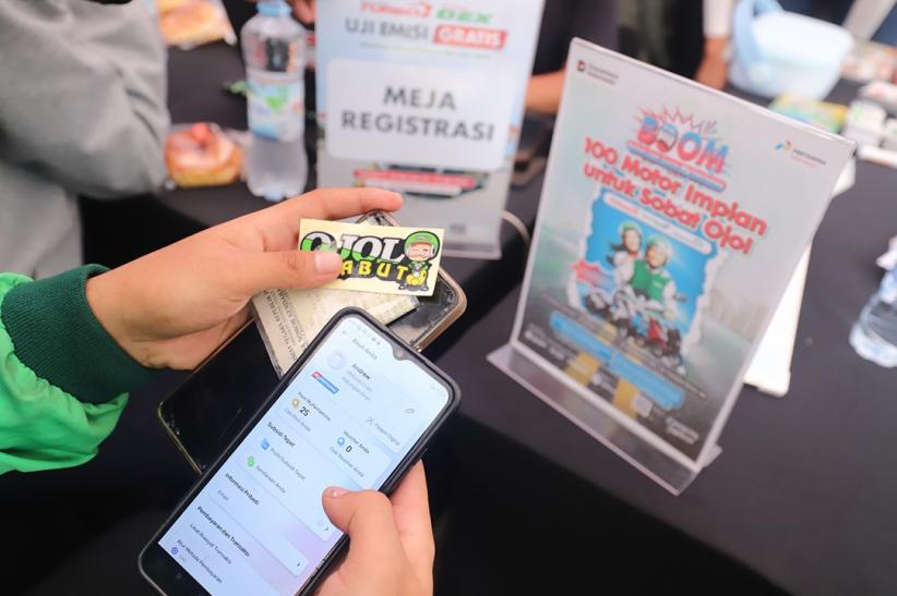 Antusiasme Warga dan Ojol Ikuti Uji Emisi Gratis Kendaraan di SPBU Pertamina - Bagian 6