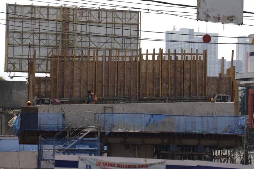 Progres Pembangunan Jalan Layang Latumeten Capai 41,28 Persen    - Bagian 4