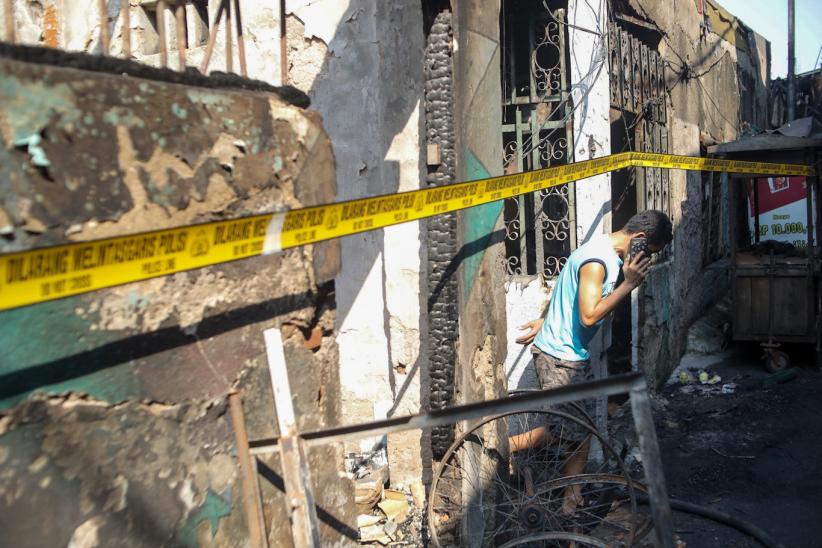 Kebakaran di Tambora, 27 Rumah Hangus Dilalap Api - Bagian 2