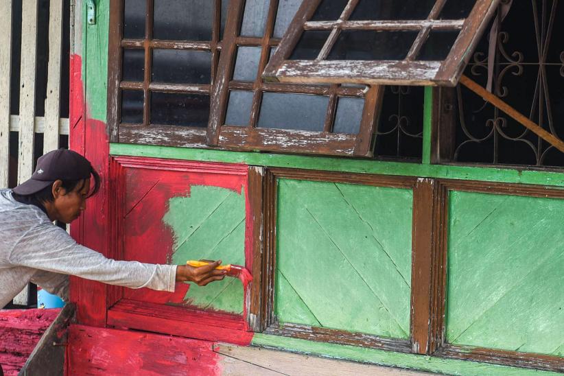 Aksi Sosial Mewarnai Puluhan Rumah Pinggiran Sungai Musi - Bagian 4