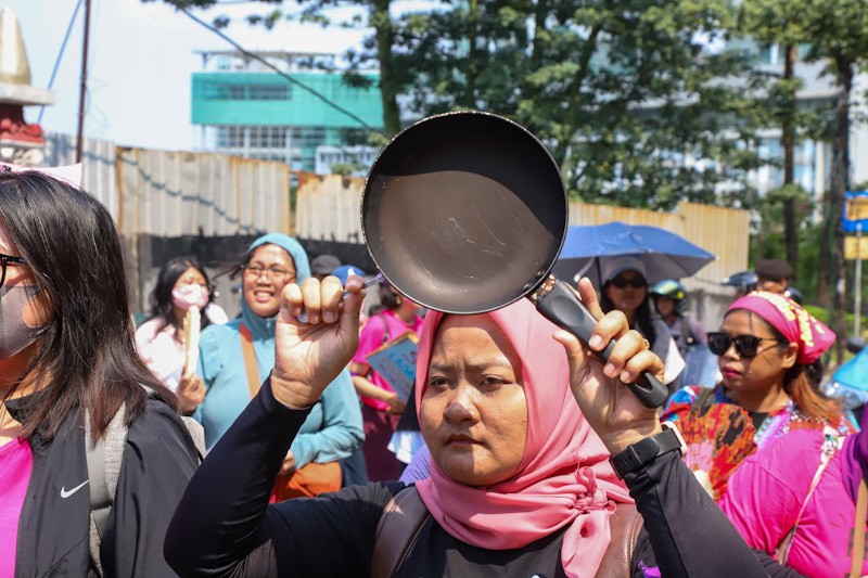 Aksi Aliansi Perempuan Indonesia Menuntut Pemerintah Stop MBG - Bagian 5
