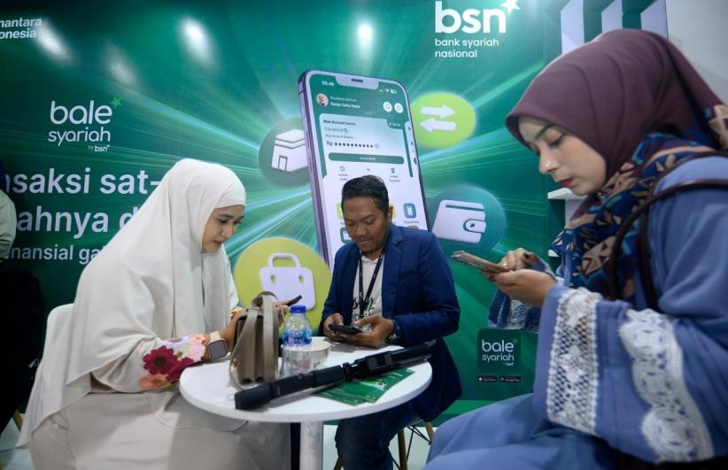 Perluas Ekosistem Syariah, Bank BSN Hadir di Abaya Pavilion - Bagian 4