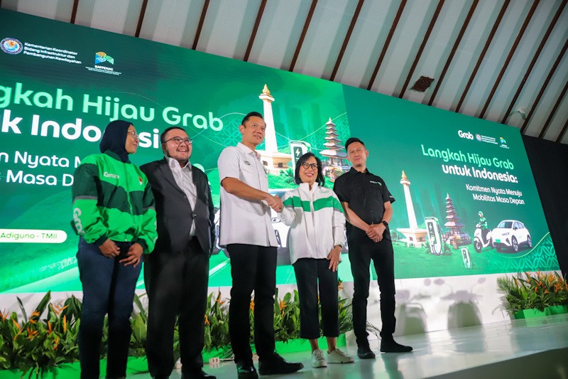 Dukung Transisi Energi, Gerakan Langkah Hijau Grab untuk Indonesia Resmi Diluncurkan - Bagian 1