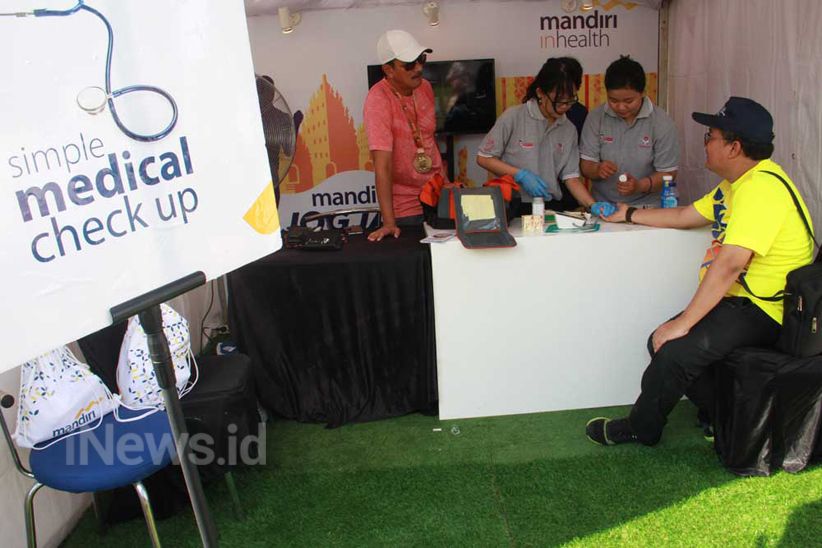 Mandiri Inhealth Cek Kesehatan Gratis Peserta Mandiri Jogja Marathon - Bagian 1