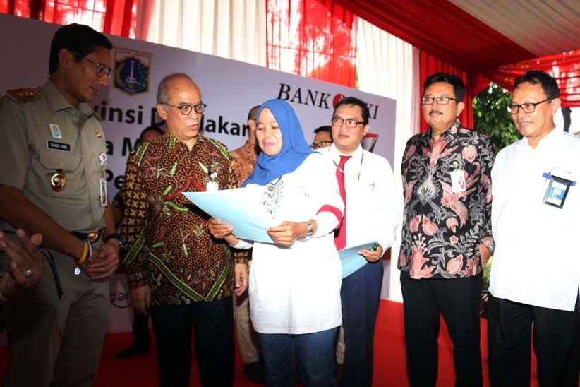 Bank DKI Berikan Kredit UMKM Binaan OK OCE - Bagian 1