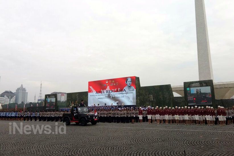 Presiden Jokowi Ajak Korps Wanita TNI dan Polri Teruskan Perjuangan Kartini - Bagian 4