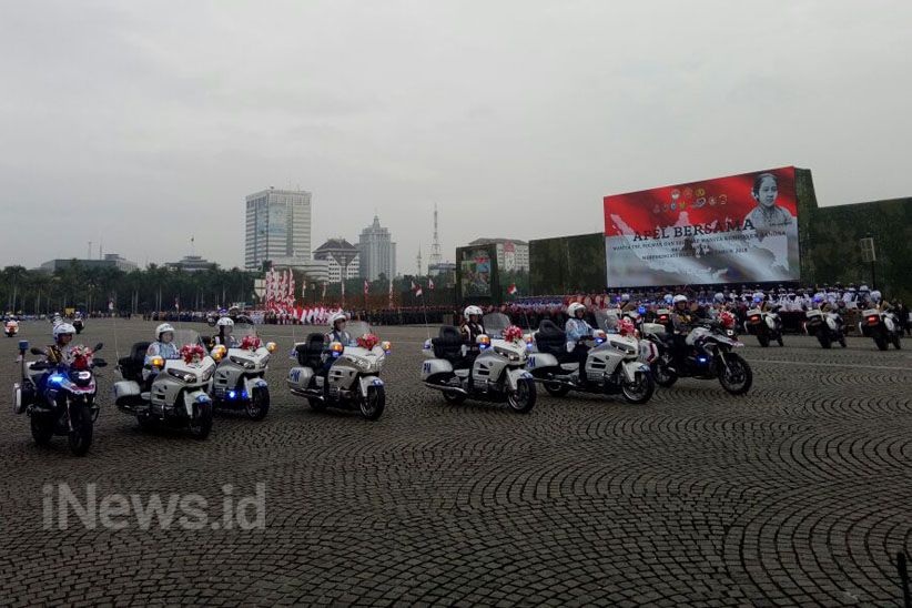 Presiden Jokowi Ajak Korps Wanita TNI dan Polri Teruskan Perjuangan Kartini - Bagian 8