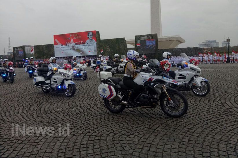 Presiden Jokowi Ajak Korps Wanita TNI dan Polri Teruskan Perjuangan Kartini - Bagian 7