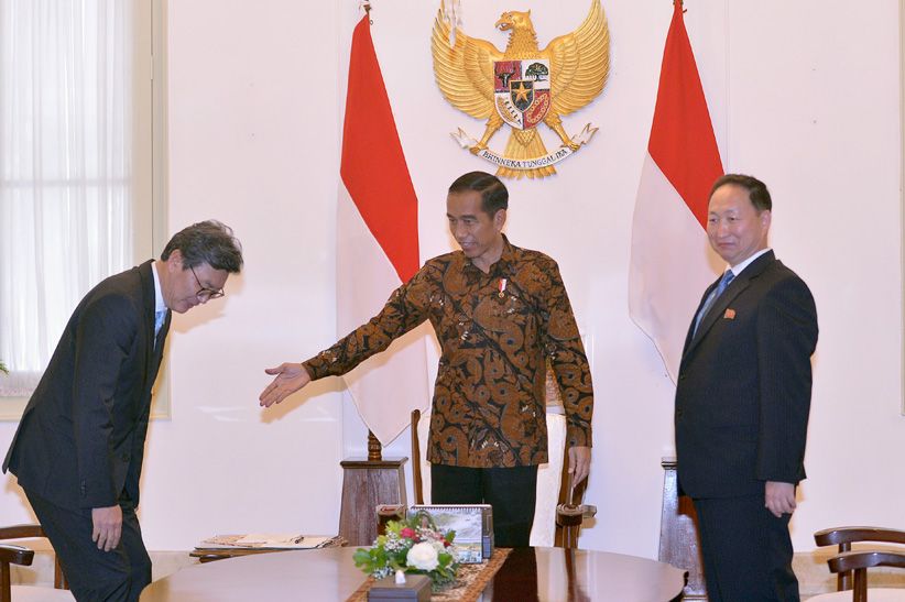 Terima Dubes Korsel dan Korut, Jokowi Apresiasi Perdamaian di Semenanjung Korea - Bagian 2