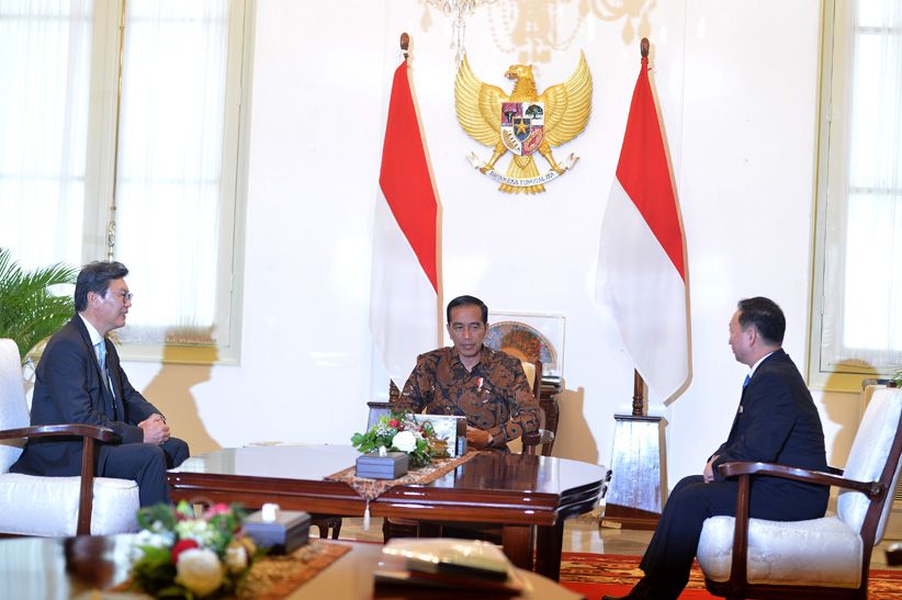 Terima Dubes Korsel dan Korut, Jokowi Apresiasi Perdamaian di Semenanjung Korea - Bagian 3