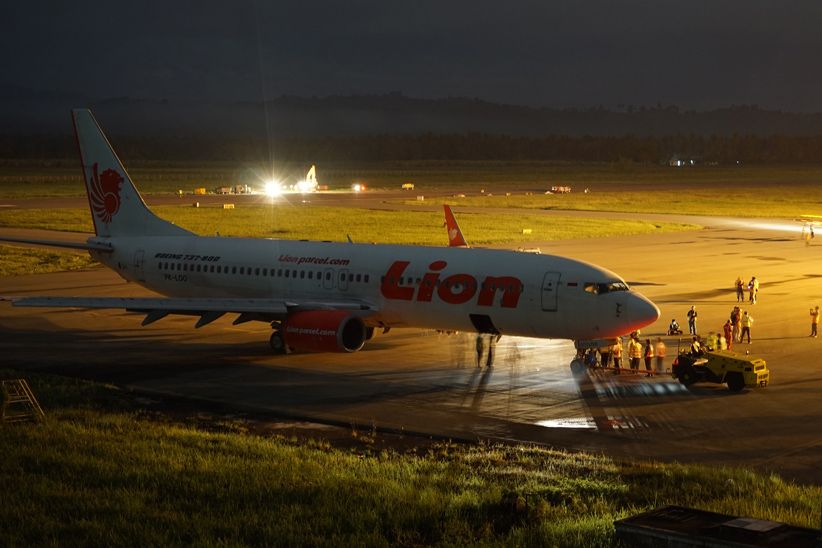 Pesawat Lion Air Tergelincir Akibat Hujan Deras Di Bandara Radin Inten ...