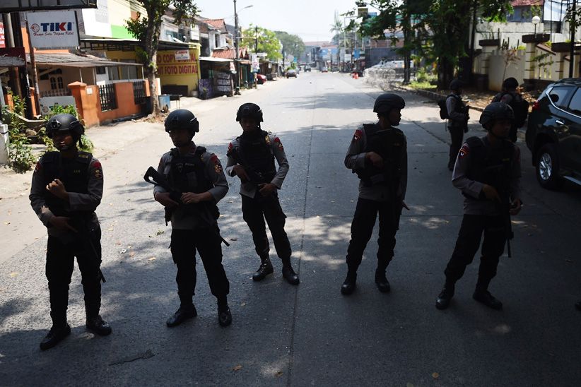 Begini Situasi Pengamanan Pascabentrok di Mako Brimob  - Bagian 4