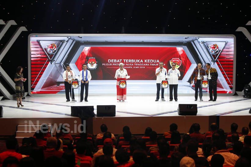 Debat Pilkada, 4 Cagub-Cawagub NTT Adu Visi Misi Pemberantasan Korupsi - Bagian 3