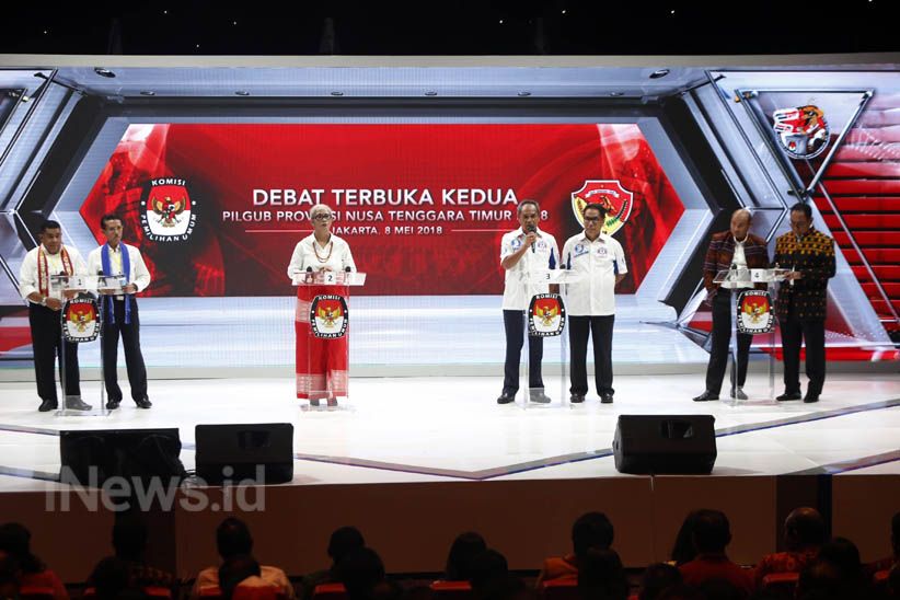 Debat Pilkada, 4 Cagub-Cawagub NTT Adu Visi Misi Pemberantasan Korupsi - Bagian 2