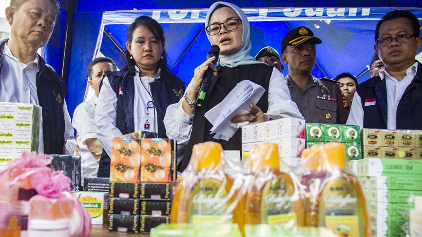 BPOM Sita Kosmetik Ilegal Senilai Rp15 Miliar - Bagian 2