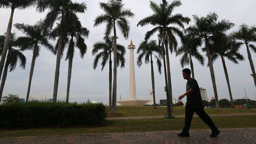 Asyiknya Ngabuburit di Taman Barat Monas - Bagian 1