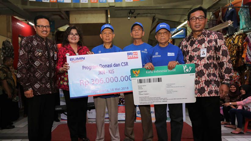 BRI Gandeng BPJS Kesehatan Salurkan Bantuan CSR ke 1.000 Pedagang Pasar Beringharjo - Bagian 3