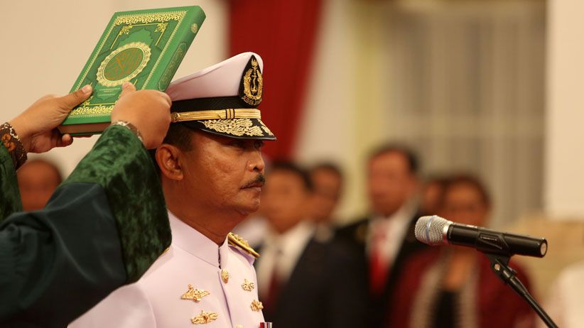 Presiden Jokowi Lantik KSAL Baru Laksamana Siwi Sukma Adji - Bagian 4