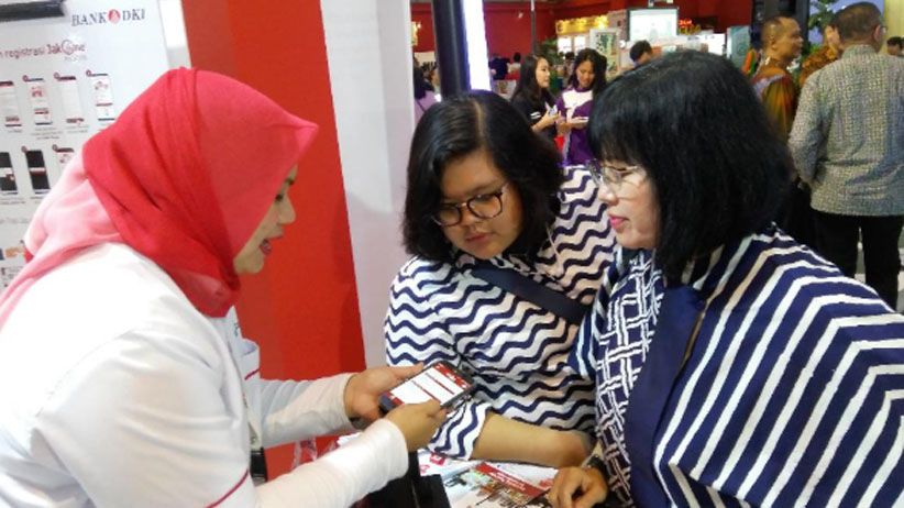 Bank DKI Dorong Transaksi Nontunai di Pekan Raya Jakarta - Bagian 1