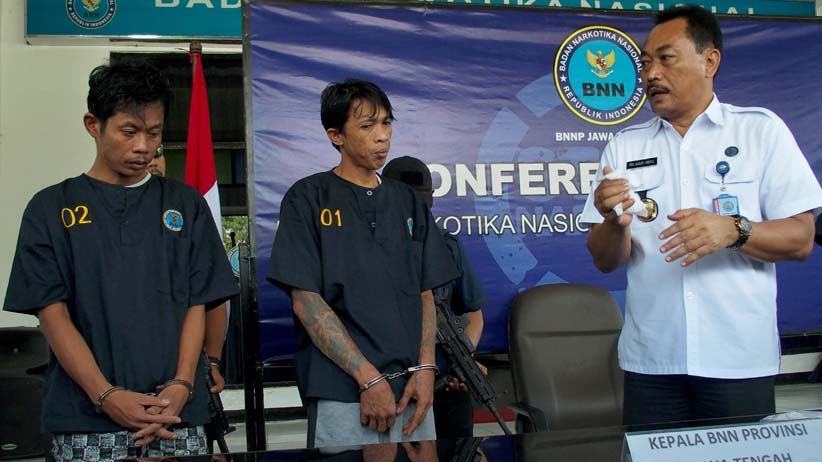 BNN Tangkap 2 Napi Pengedar Sabu dari Dalam LP Ambarawa - Bagian 1