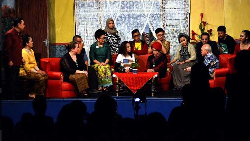 Melihat Konjen AS untuk Surabaya Main Ludruk Ojo Keminggris Part 2 - Bagian 4