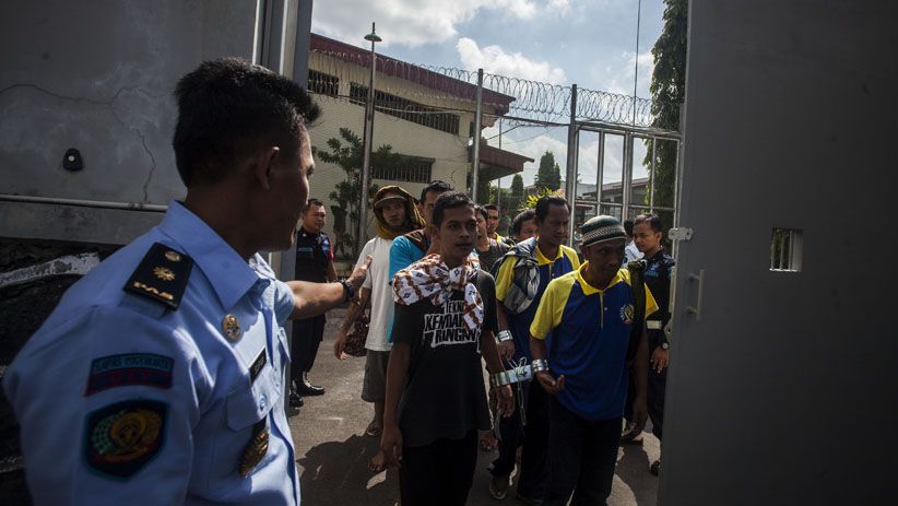 Napi dan Sipir Lapas Yogyakarta Ikut Simulasi Bencana Gunung Merapi - Bagian 2