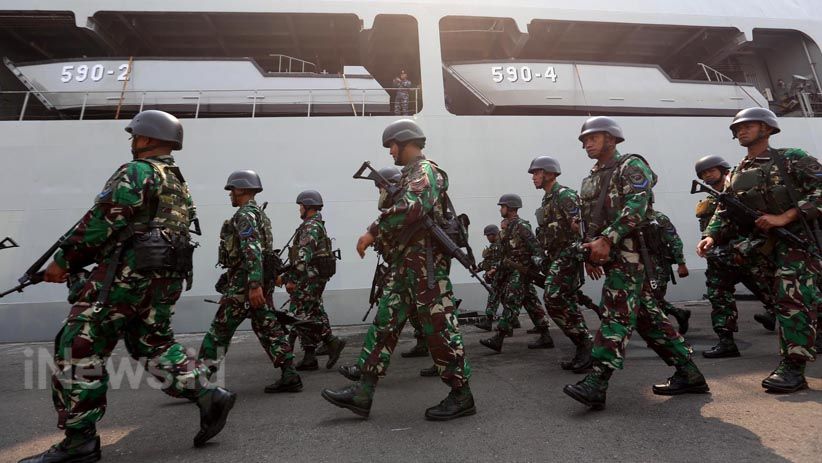 KSAL Lepas Keberangkatan Satgas Latma Rimpac 2018 ke Hawaii - Bagian 8