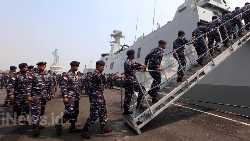 KSAL Lepas Keberangkatan Satgas Latma Rimpac 2018 ke Hawaii - Bagian 7